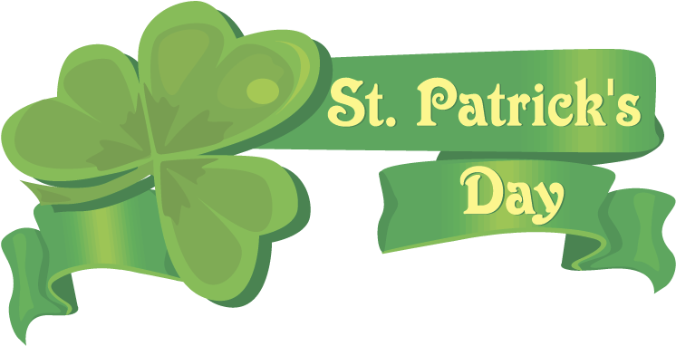 Patrick's Day - Happy St Patricks Day Png (750x388), Png Download