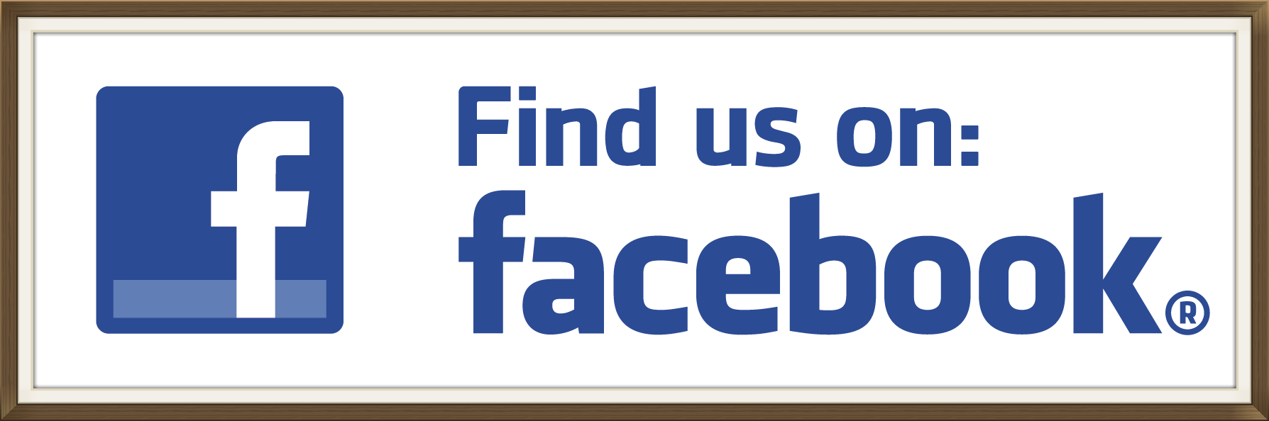 Find Us On Facebook - Parent Directory Index Of Image Share (1788x594), Png Download
