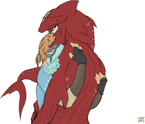 Download Botw Link Sidon Zelda Sidlinkfreetoedit Sidon Botw Full Size Png Image Pngkit