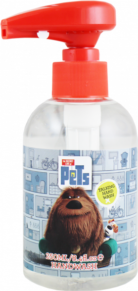 Secret Life Of Pets Talking Hand Wash 250ml - Universal Secret Life Of Pets Talking Handwash 250ml (940x587), Png Download