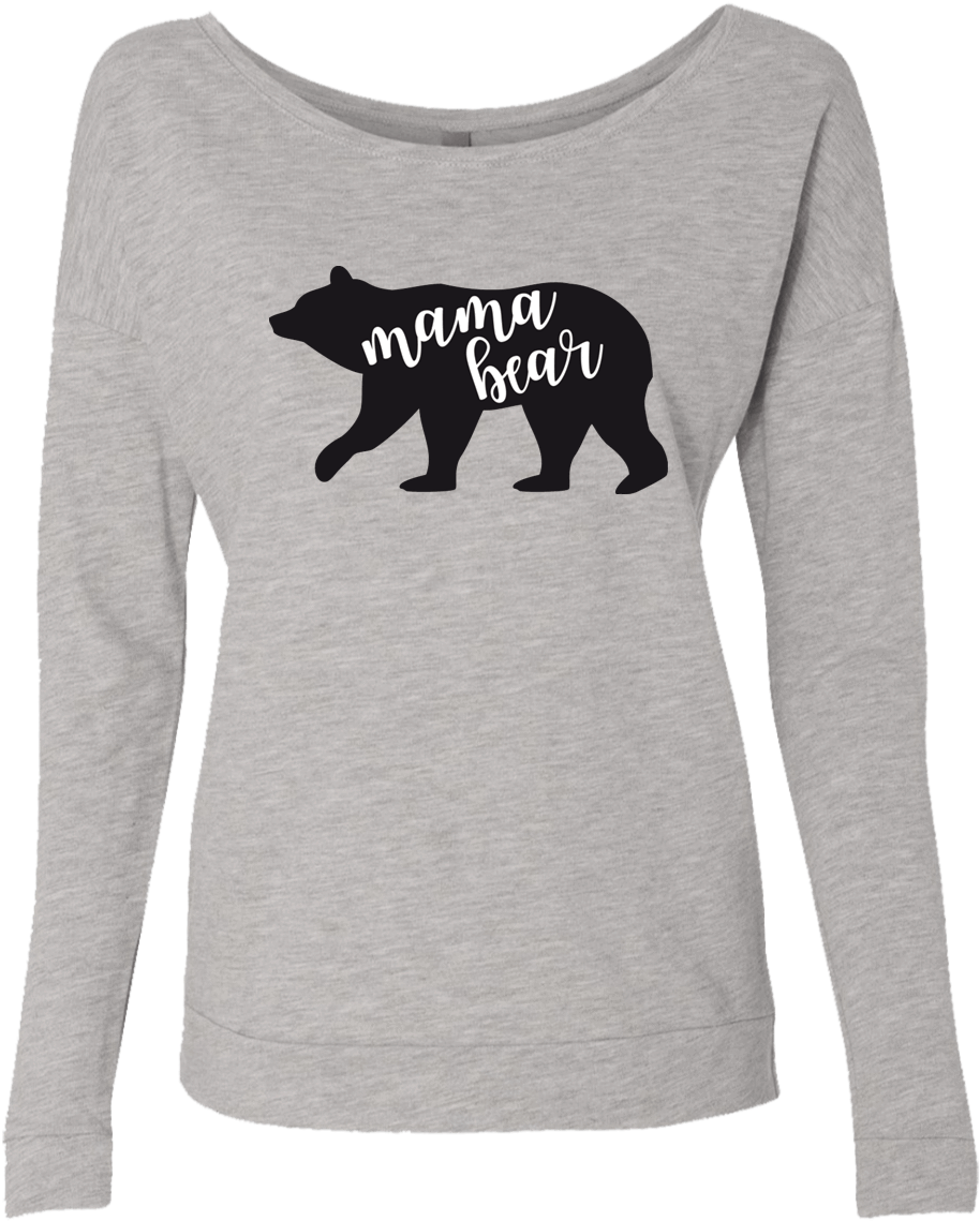 Mama Bear - Sweatshirt (1155x1155), Png Download