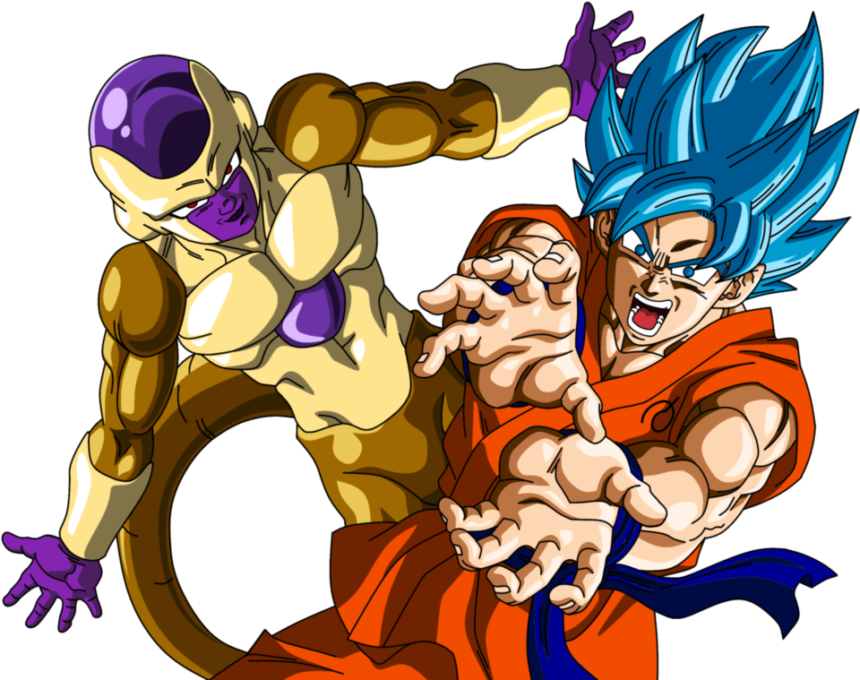 Frieza And Goku Friends (979x816), Png Download