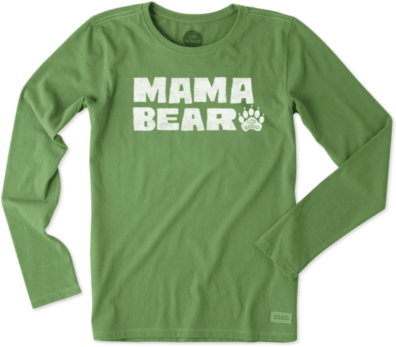 Life Is Good Mama Bear Shirt (570x570), Png Download