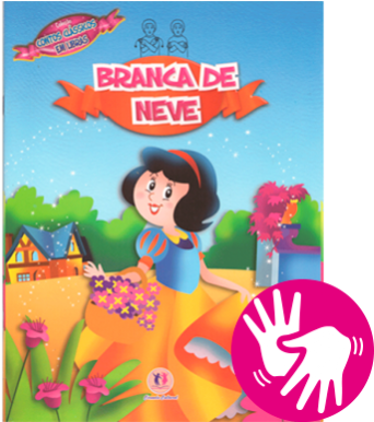 Se Ve Branca De Neve Em Libras (385x385), Png Download