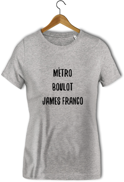 Tee Shirt James Franco - T-shirt (750x600), Png Download