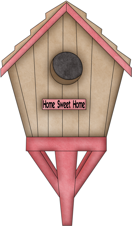 Home Sweet Home Birdhouse Pajareras, Clipart, Castillos, - Small Foot Bird House (499x800), Png Download