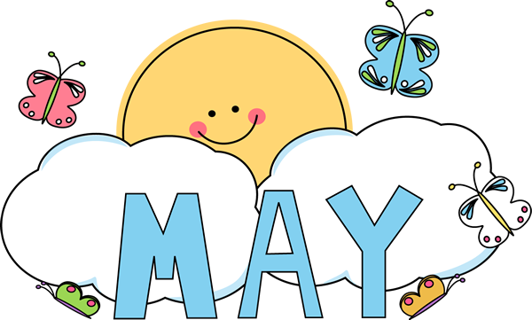 May Clip Art Images - Month Of May (600x361), Png Download