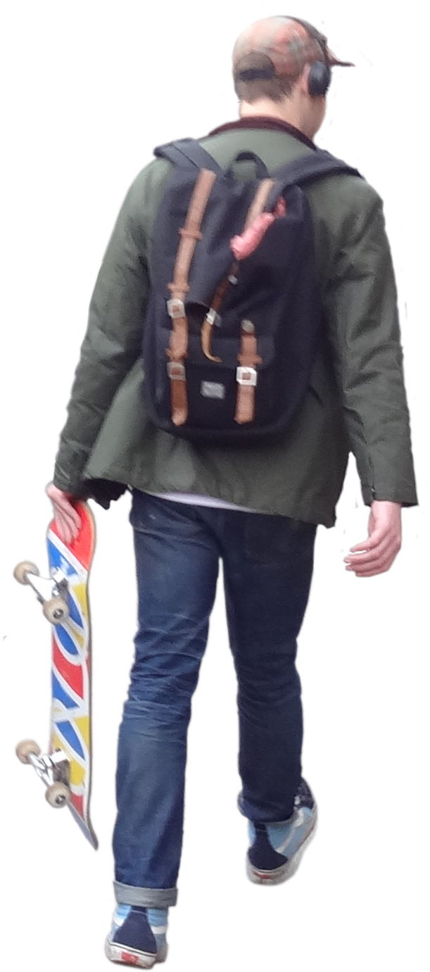 Womansitting Mansitting Jugglers Oldmanshopping Manstanding - Skateboard Deck (625x1417), Png Download