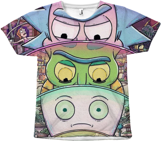 Rick & Morty [all Over Print] - Rick And Morty Iphone 7 (600x600), Png Download