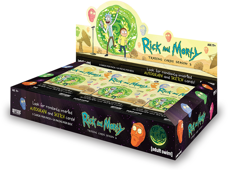 Rick And Morty Trading Cards (800x600), Png Download