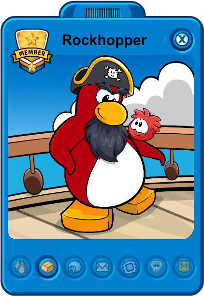 Custom Rh Pc - Club Penguin Custom Player Card (462x643), Png Download