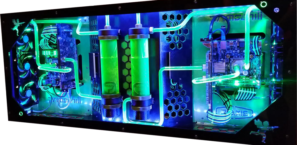 Custom Builds - Custom Built Wall Pc (1024x500), Png Download