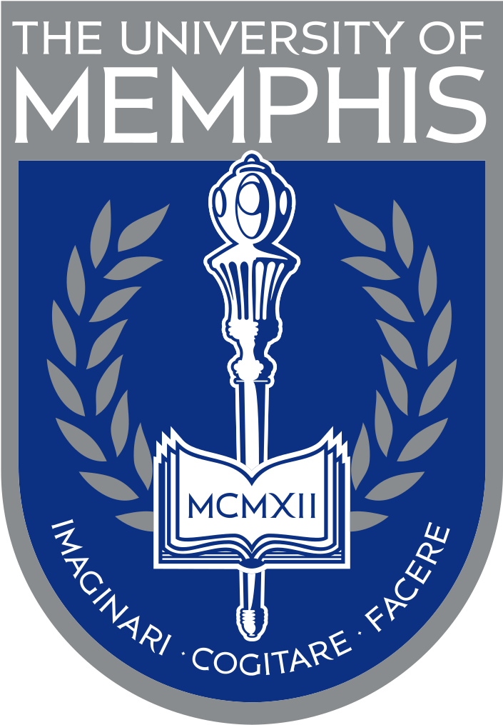 Vanecia Kimbrow University Of Memphis Seal - Memphis Tigers Bumper Sticker (709x1024), Png Download