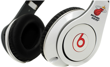 Beats By Dre Studio Nba Miami Heat Headphones - Miami Heat (400x420), Png Download