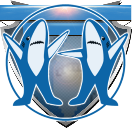 [ Img] Leftshark - Emblem (530x558), Png Download