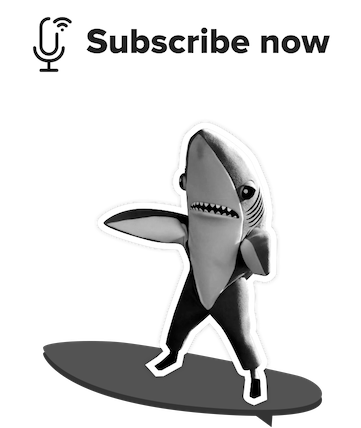 Seeking Wisdom Logo Subscribe Left Shark - Shark (361x428), Png Download
