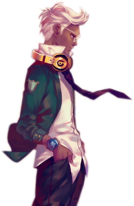 League Of Legends Academy Ekko Render By Popokupingupop90-da4clui - Academy Ekko Fan Art (544x816), Png Download