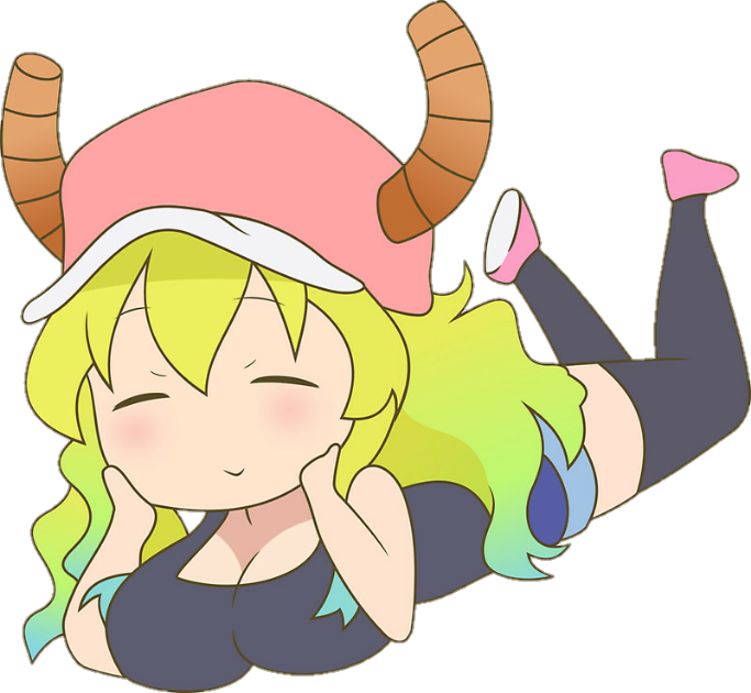 #lucoa #quetzalcoatl #kobayashi-san Chi No Maid Dragon - Lucoa Maid Dragon Png (683x630), Png Download