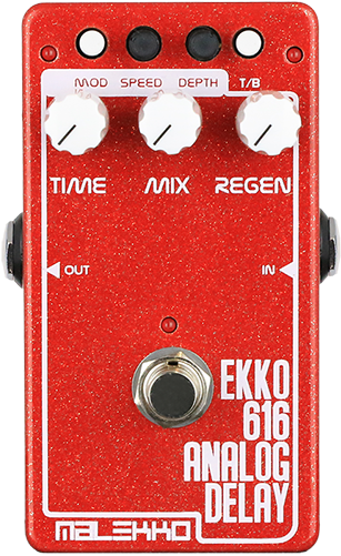 Malekko Ekko - Malekko Ekko 616 Mk2 Analogue Delay Pedal (550x550), Png Download