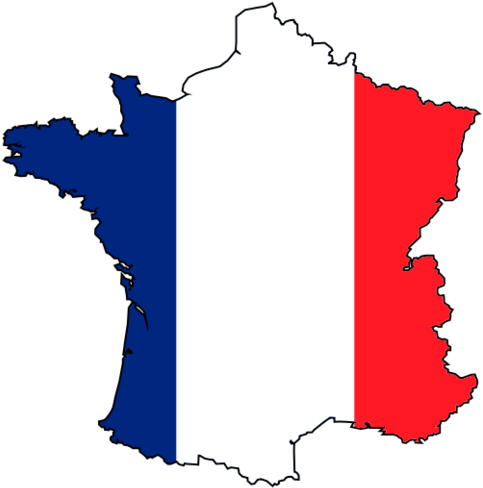Franceflag Svg - Je T Aime France (488x500), Png Download