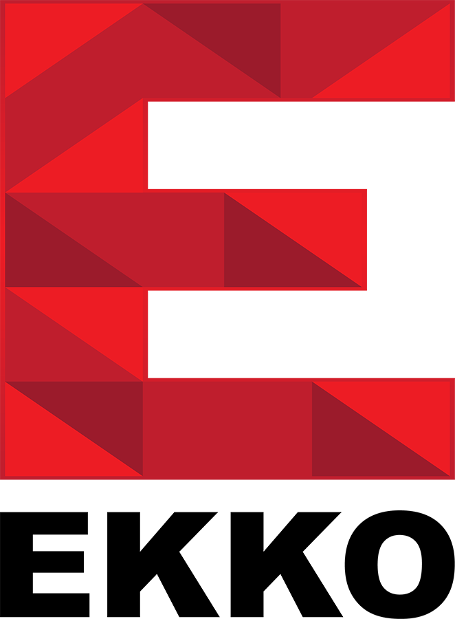 Bold, Modern, Cement Logo Design For Ekko Exteriors - Graphic Design (662x900), Png Download