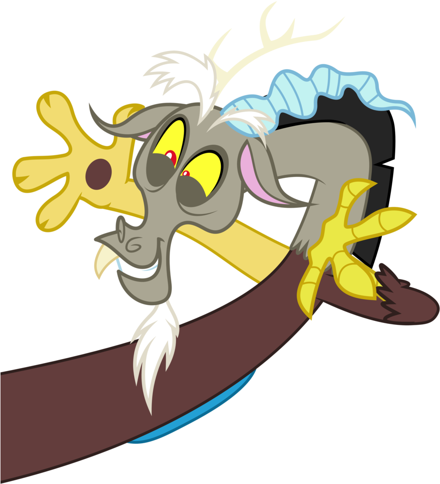 213kib, 900x999, Discord - My Little Pony Trixie And Discord (900x999), Png Download