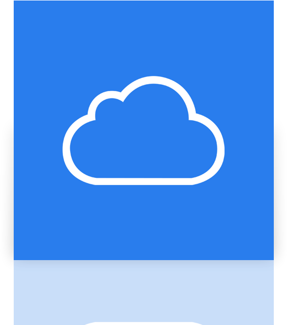 Mirror, Icloud Icon - Icloud (640x640), Png Download