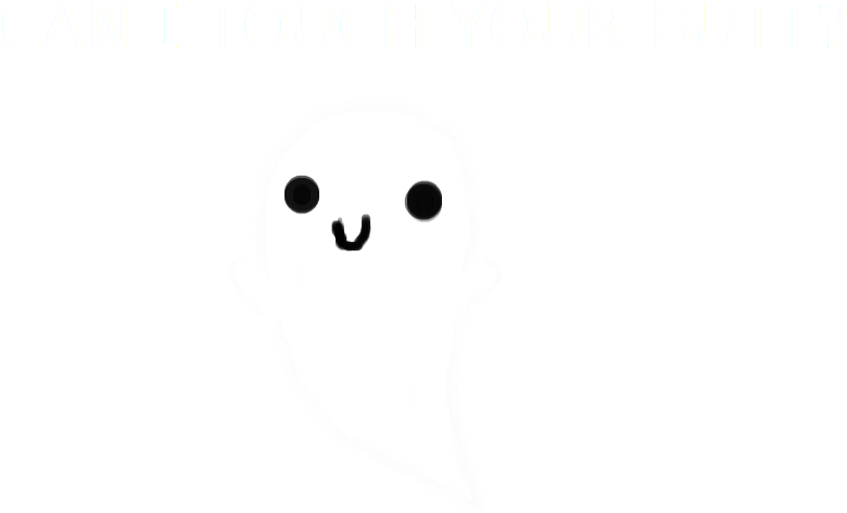 Another Cute Transparent Ghost - Ghost (1024x768), Png Download