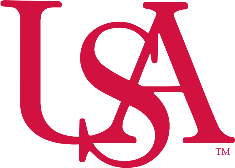 Alabama Football Logo Png - University Of South Alabama Logo (814x589), Png Download
