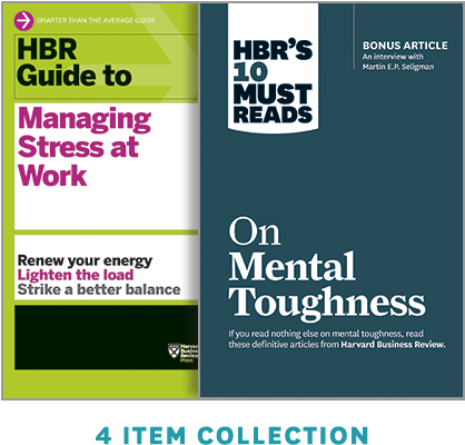 Hbr Guide To Managing Stress At Work (hbr Guide Series) (500x425), Png Download