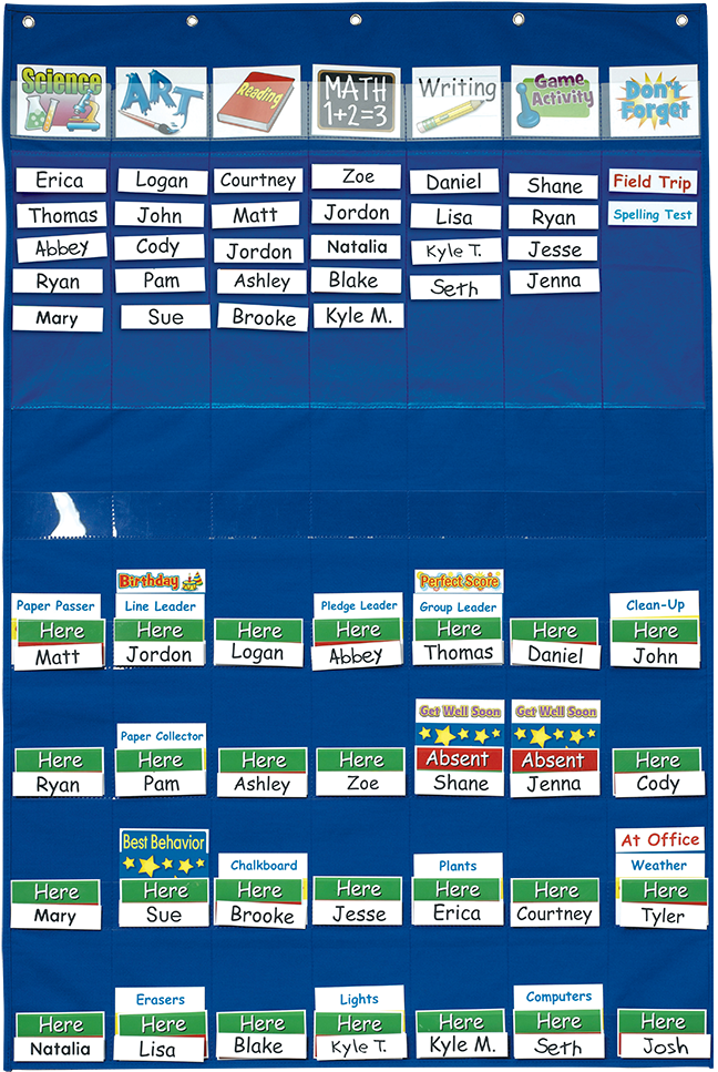 Download Lauri Logo Smethport 738 Pocket Chart Classroom Management