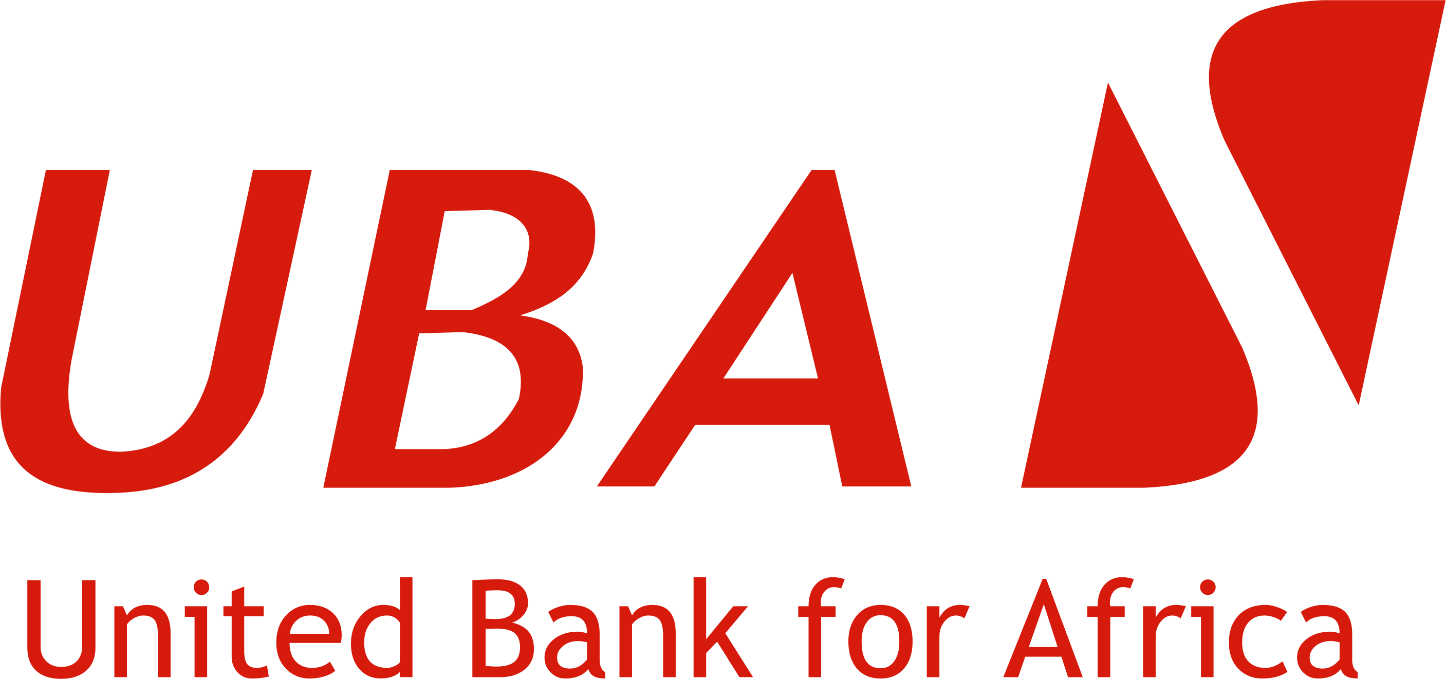 Uba Proposes 20 Kobo Interim Dividend For Half Year - United Bank Of Africa Logo (2814x1322), Png Download