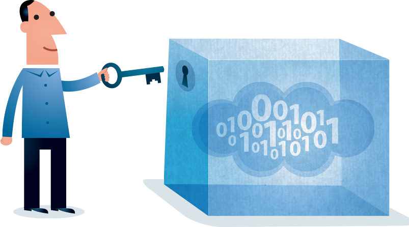 Secure Your Data - Digital Preservation (803x446), Png Download