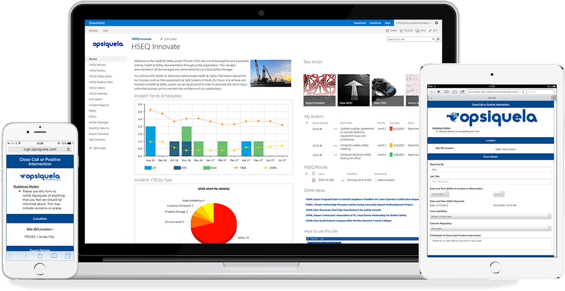 Ehs Software On Sharepoint - Software (1128x580), Png Download