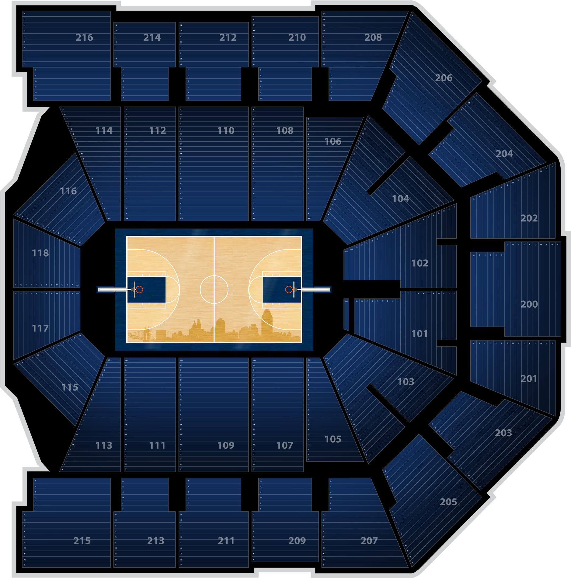Villanova Basketball At Xavier Basketball At Cintas (2560x1936), Png Download