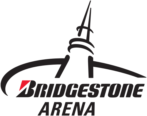 Bridgestone Arena - Bridgestone Arena Logo (500x395), Png Download