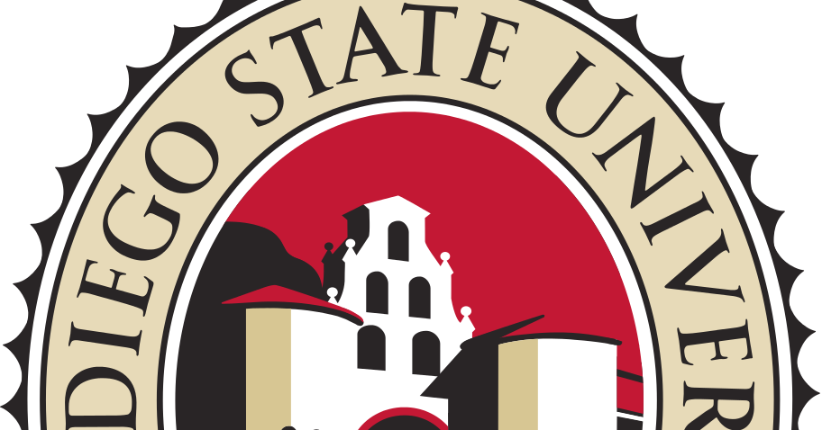 San Diego State University Seal (912x478), Png Download