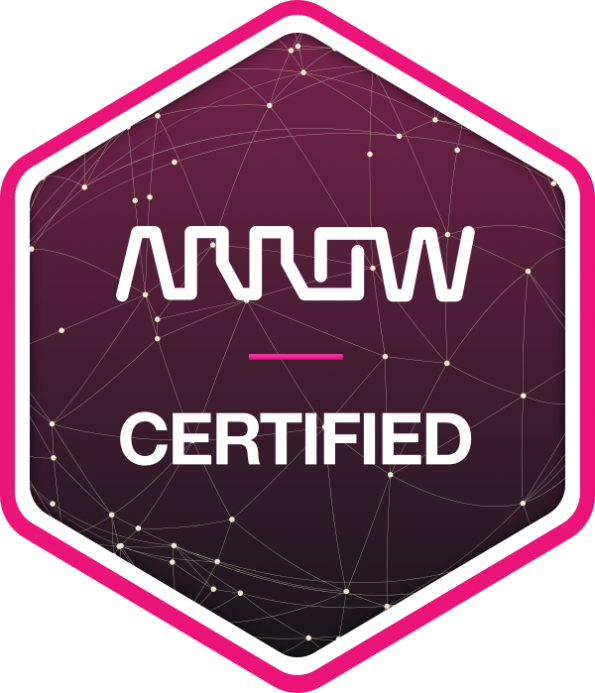 As Well As Being First To Step Into The Supply Chain, - Arrow Electronics Inc Logo (595x693), Png Download