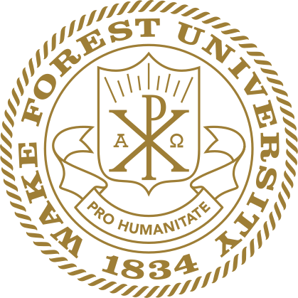 Wake Forest University - Wake Forest University Emblem (419x419), Png Download