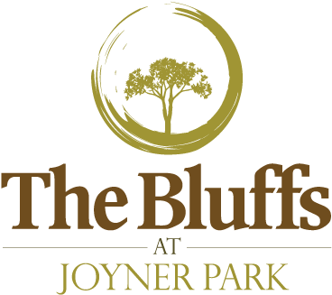 The Bluffs At Joyner Park New Homes Logo - The Bluffs At Joyner Park (405x342), Png Download