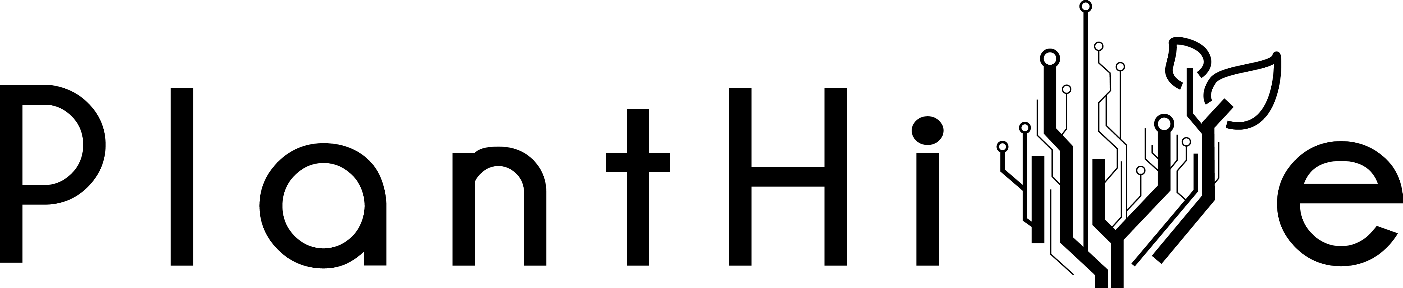 Planthive (4614x949), Png Download