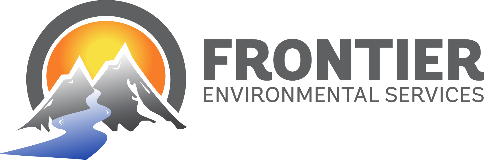 Frontier Environmental Services - Graphic Design (1672x556), Png Download