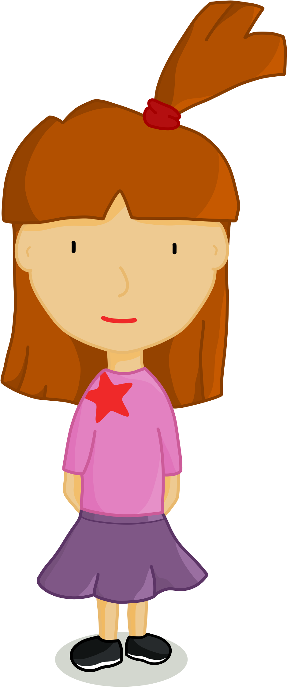 This Free Icons Png Design Of Quiet Girl (1097x2400), Png Download