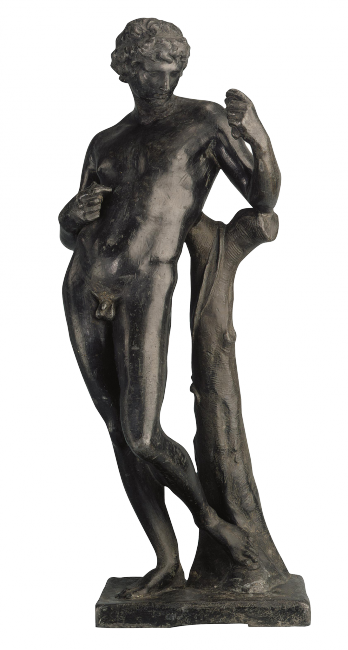 François Duquesnoy Apollo A Cupid (348x650), Png Download