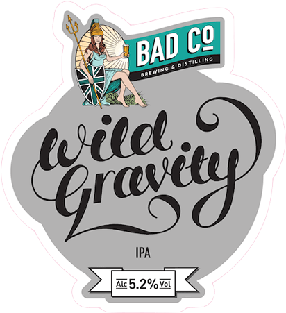 02 Bad Co Wild Gravity - Bad Co. Wild Gravity (can) Beer 330ml (450x450), Png Download
