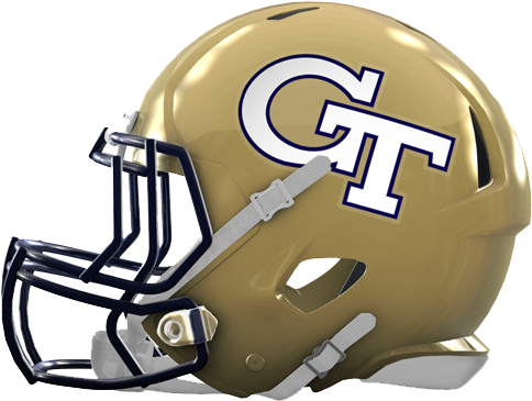 Georgia Tech Football Game Day Central - Georgia Tech Football Png (500x500), Png Download