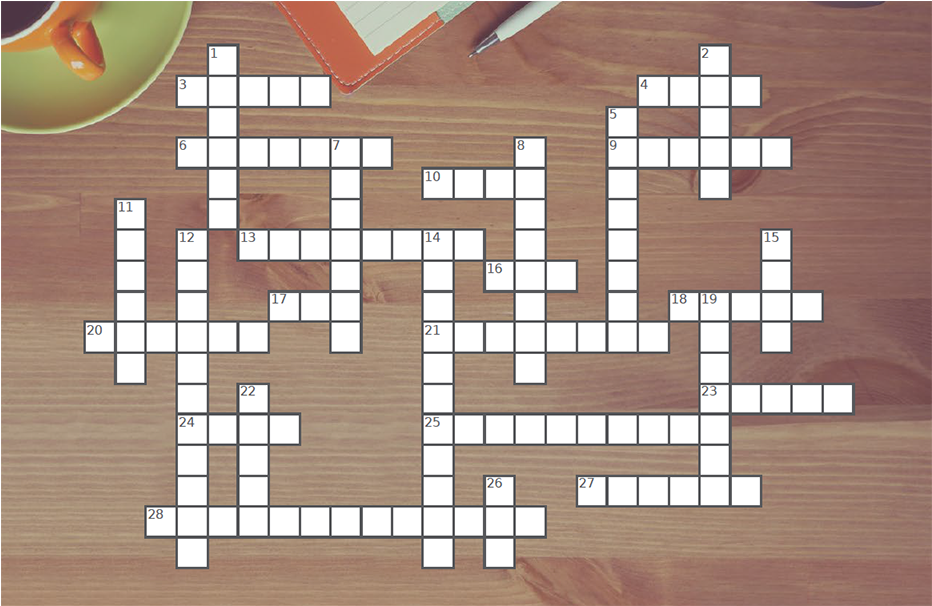 Crossword - Fit815 Magazine - Spring Forward - Wood (1075x605), Png Download