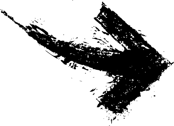 Free Download - Grunge Arrow Png (607x442), Png Download