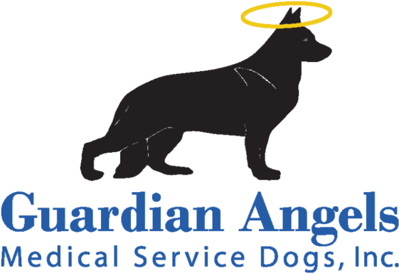 Guardian Angels Medical Service Dogs (600x600), Png Download