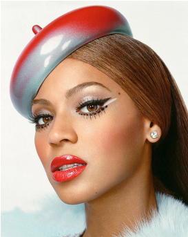 Beyoncé's Life Through Tumblr - Beyonce The Face Magazine Shoot (608x342), Png Download